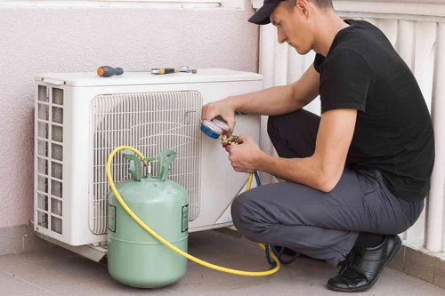 AC Gas Refilling & Leak Repair